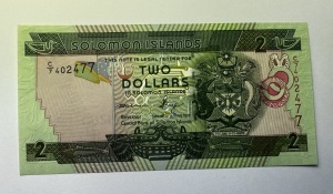 Bancnota - 2 Dollars - Solomon Islands
