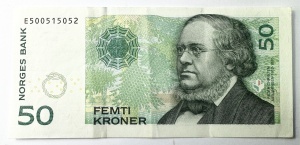 Bancnota Norvegia - 50 Kroner 2011