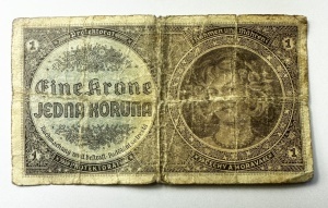 Bancnota - Protectoratul Boemiei și Moraviei -1 Koruna 1940