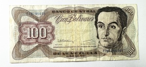 Bancnota Venezuela - 100 Bolivares 1992