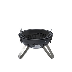 Barbecook BC-SMO-5017 Oskar S afumător și grătar emailat, negru, diametru 40cm - Img 4