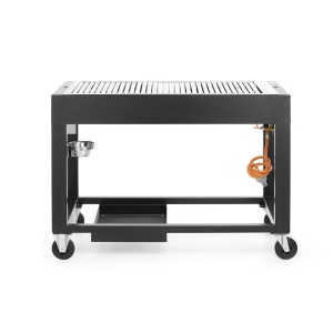 Barbecue pe gaz Tampa, HENDI, Negru, 10kW, 1260x580x(H)900mm