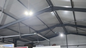 Bec profesional LED 6000 lumeni, E27, 3 surse lumina reglabile la unghi, consum 60W, culoare 6500K, NEBO  - Img 4
