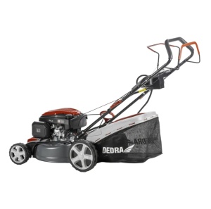 Benzinmotoros fűnyíró benzinmotorral, benzinmotor, elektromos indítás, önjáró, 166cm3, penge 46cm, Dedra - Img 12