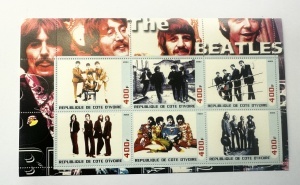 Bloc Filatelic (Coliță) Côte d’Ivoire – The Beatles (2003)