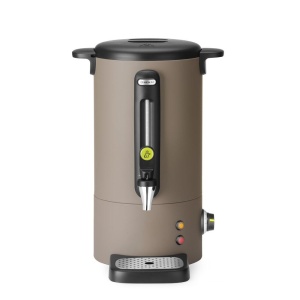 Boiler pentru bauturi calde Taupe mat 9 l, HENDI Uniq, Design de Bronwasser, 220-240V/950W, 307x330x(H)450mm - Img 1