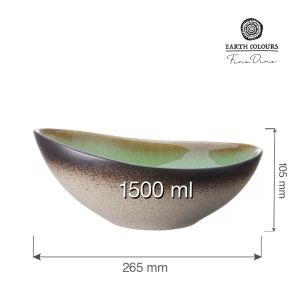 Bol oval Beryl, 240mm Fine Dine - Img 2