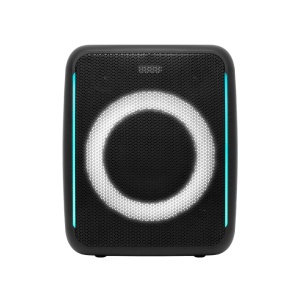 Boxa portabila Boombox, rezistent apa, acumulator autonomie 8h, bluetooth, functie powerbank, lumini LED RGB, SAL BTCUBE - Img 5