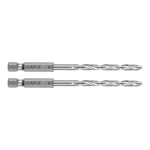 Burghiu metalic hexagonal de 4,8 mm, 2 buc.