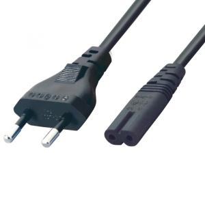 Cablu de alimentare, 2x0,75, 1,5 m