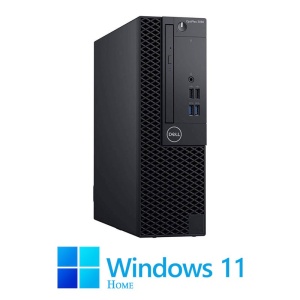 Calculatoare Dell OptiPlex 3060 SFF, Hexa Core i5-9500, 16GB DDR4, Win 11 Home