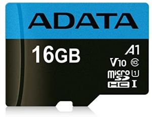 CARD MicroSD ADATA, 16 GB, microSDHC, clasa 10, standard UHS-I U1, "AUSDH16GUICL10A1-RA1"