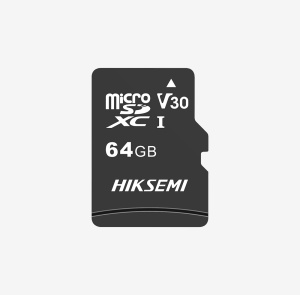 CARD MicroSD HIKSEMI, 64 GB, MicroSDXC, clasa 10, standard UHS-I U1, "HS-TF-C1/64G"