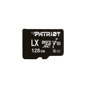 CARD MicroSD PATRIOT, 128 GB, MicroSDXC, clasa 10, standard UHS-I U1, "PSF128GMDC10"