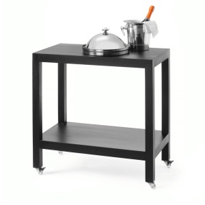 Cărucior pentru ospătari din stejar Madeira 820x460x(h)850 mm Fine Dine - Img 1