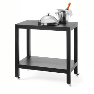 Cărucior pentru ospătari din stejar Madeira 820x460x(h)850 mm Fine Dine - Img 2