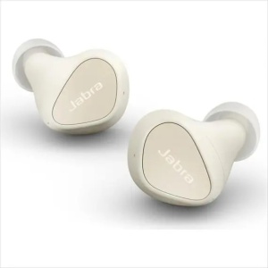 Casti ear buds, 4 microfoane integrate, bluetooth multipoint, JABRA Elite 4, culoare Light Beige, produs nou fara ambalaj original - Img 3