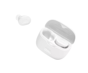 Casti in-ear JBL Tune Buds, True wireless, Active Noise Cancelling, Bluetooth, 4 Microfoane, Autonomie 48H, IP54, Alb - Img 5