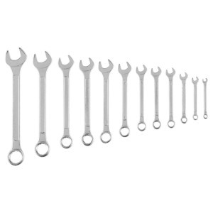 Chei combinate fixe - inelare 6-22 mm, 12 buc -set