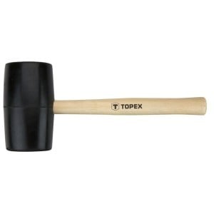 Ciocan cauciuc72 mm, 900 g, maner lemn