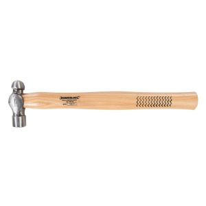 Ciocan mini pentru tinichigerie, 113g, 4 oz, maner lemn Hickory, Silverline - Img 3