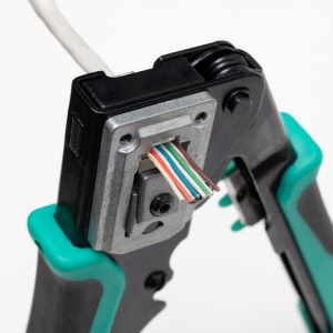 Cleste sertizare rapida, profi, UTP-RJ45-8P8C - Img 3