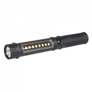 COB ledes ellenőrző zseblámpa, 0,5W, 90 lumen, mágneses talp, Silverline - Img 3