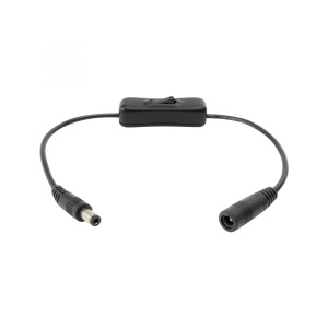 Comutator DC cu mufe, 12V, 2 x cablu de cca. 15 cm