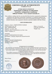 CONSTANTINE II CAESAR ( 320 AD ) - THESSALONICA - Moneda Antica Romana - Img 4