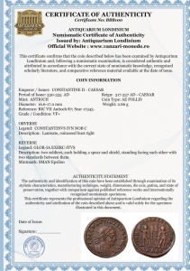 CONSTANTINE II - CAESAR ( 330-335 AD ) - Moneda Antica Romana - Img 3