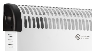 Convector, radiator electric, 2000W TURBO, 3 trepte putere, ventilator incorporat, alb, Neo - Img 7
