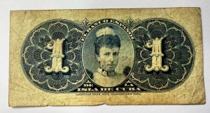 CUBA - COLONIE SPANIOLA - 1 PESO 1896