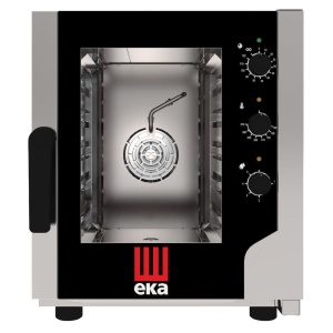 Cuptor Tecnoeka cu convectie si abur – Evolution New 5 x GN 2/3, electric, cu pulverizare directa, control electromecanic, GN 2/3, 230V, 3200W