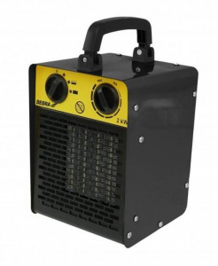 Dedra 3kW-os elektromos fűtőventilátor kerámia fűtőelemmel, 3 fokozatú