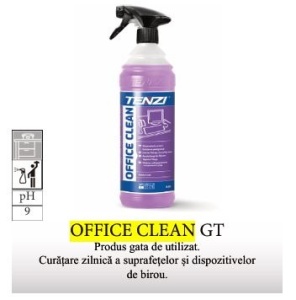 Detergent profesional gata de utilizare cu pulverizator, 1L, ideal multisuprafete birouri, Tenzi Office Clean GT