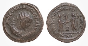 DIOCLETIAN ( 284-305 AD )- Moneda Antica Romana