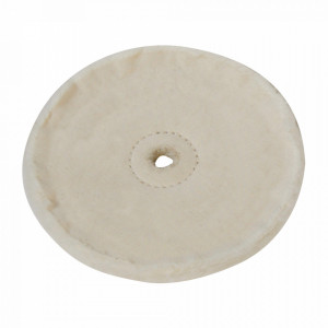 Disc bumbac pentru slefuitor de banc, 40 foi bumbac suprapuse, 150mm, Silverline - Img 2