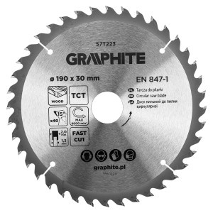Disc fierastrau, VIDIA, 190 x 30 mm, 40 dinti