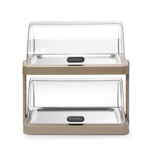 Display racire rolltop bej dublu, cu 4 elemente de racire - Img 2
