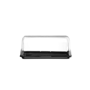 Display Roll-top dublu 380x260x(H)170mm Negru, Hendi