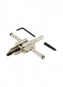 Dispozitiv reglabil taiat rigips, lemn, plastic, 30-120mm, 30mm, Silverline - Img 3