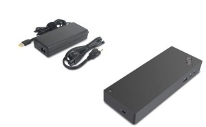 Dokkoló Lenovo ThinkPad Lenovo ThinkPad 40AN modell, 2 x HDMI, 2 x DisplayPort, 5 x USB-A, 2 x USB-C, LAN, 130W-os töltővel, használtan - Img 5