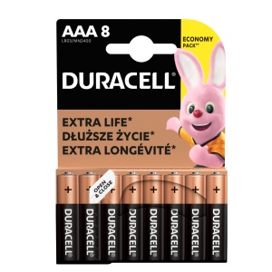 Duracell BSC baterii 8 buc AAA - UG