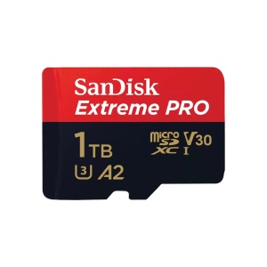 EXTREME PRO MICROSDXC 1TB+SD/ADAPTER 200MB/S 140MB/S A2 C10 V "SDSQXCD-1T00-GN6MA"