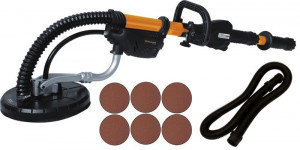Fali/mennyezeti csiszológép , 710W , teleszkópos csiszológép , 225mm , 2100 RPM , Pansam - Img 2
