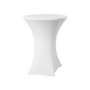 Fata de masa, rotunda ⌀800x(H)1050mm Alb, Hendi
