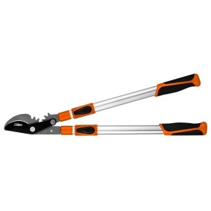 Foarfeca de crengi telescopica cu nicovala 665 mm, deschidere 42 mm, cu angrenaj care mareste forta de presare cu 40%.