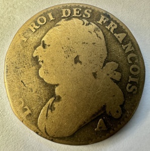 FRANCE - LOUIS XVI - 12 DENIERS 1792