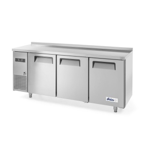 Frigider profesional ARKTIC by Hendi Kitchen Line cu 3 usi, 291 l, 1800x600x(H)800 mm otel inoxidabil 0/8°C ,270 W/230V, 3 rafturi, 2x 430x428 mm, 1x 490x428 mm incluse - Img 2