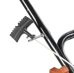 Fűnyíró benzinmotorral, vontatás nélkül, 139cm3, késszélesség 43cm, Dedra - Img 5
